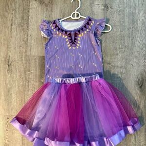 Purple and Pink Girls' Tutu Costume Dress